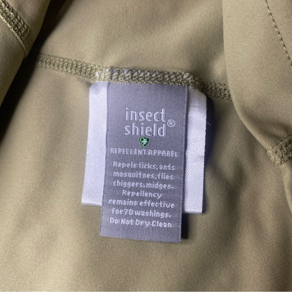 Simms Men's XL Green w/ Veil Camo SolarFlex Hoodie UPF 50 Long Sleeve Shirt - Picture 4 of 6